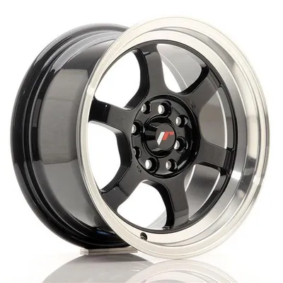 Felgi JAPAN RACING jr12 15x7.5 et26 4x100/108 glos black