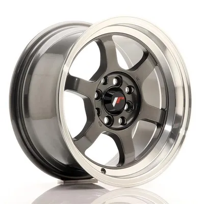Felgi JAPAN RACING jr12 15x7.5 et26 4x100/108 gun metal