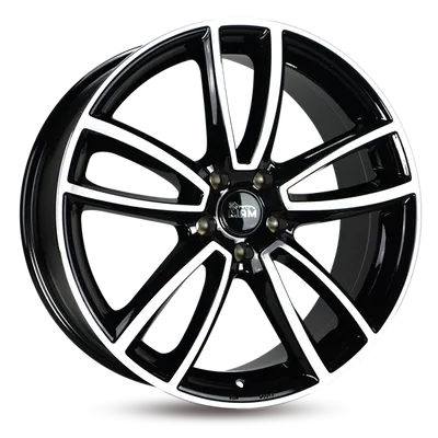 Felgi MAM a7 5x108 8x18 et40 black front polish