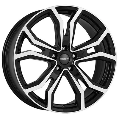 Felgi DEZENT tv dark 5x112 8x18 et30 black polished