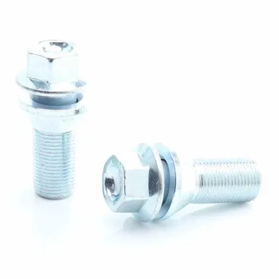 Zestaw 20 szt. śrub short silver hex17 15x1,25