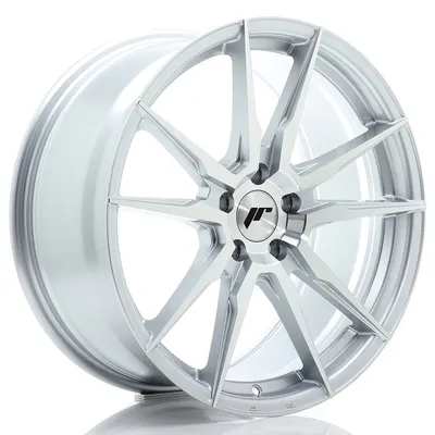 Felgi JAPAN RACING jr21 19x8.5 et35 5x120 silver machined face