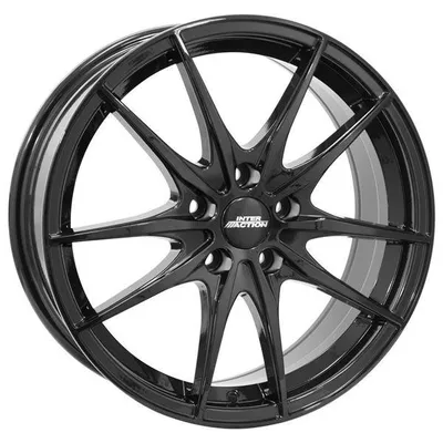 Felgi INTER ACTION zodiac 4x108 7x17 et25 gloss black