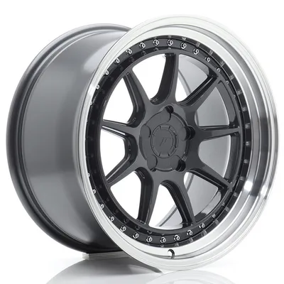 Felgi JAPAN RACING jr47 18x9.5 et15-35 5h blank hyper gray w/machined lip