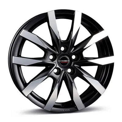 Felgi BORBET cw5 5x118 7.5x18 et53 black polished matt