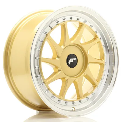 Felgi JAPAN RACING jr26 17x8 et20-35 blank gold w/machined lip