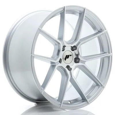 Felgi JAPAN RACING jr30 19x9.5 et40 5x112 silver machined face