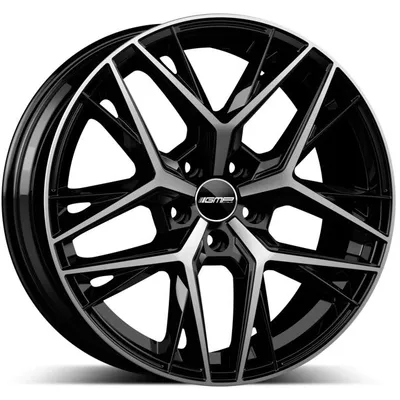 Felgi GMP ITALIA lunica 5x112 7.5x18 et45 black diamond