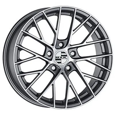 Felgi MAK monaco 5x130 8.5x20 et57 gun met-mirror face