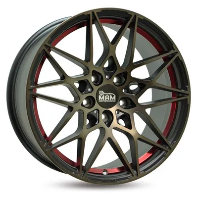Felgi MAM b2 8.5x20 5x112 et30 bronze red inside