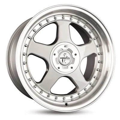 Felgi KESKIN kt1 5x100 10x17 et25 silver lip polish