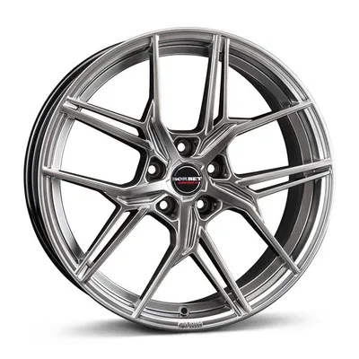 Felgi BORBET qx 5x114.3 8x19 et40 hyper black silver