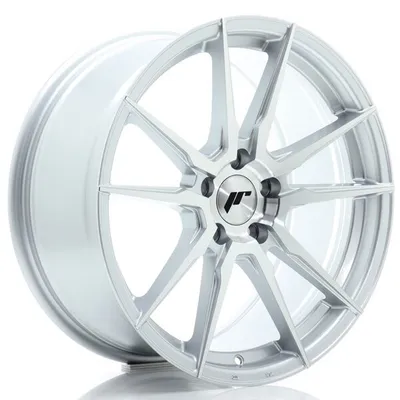 Felgi JAPAN RACING jr21 18x8.5 et45 5x112 silver machined