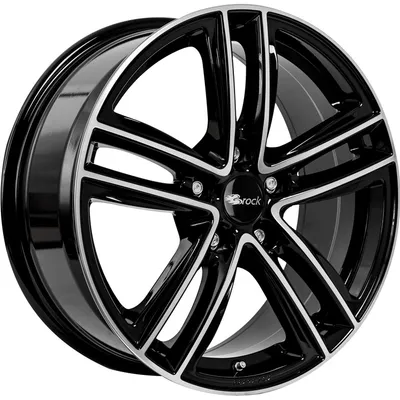 Felgi rc-design rc27 5x112 7.5x17 et41 glossy black polished