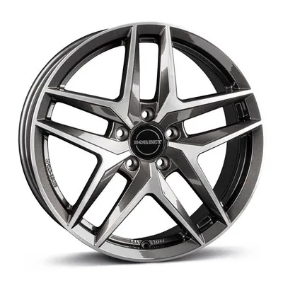 Felgi BORBET z 5x112 8.5x20 et30 mistral anthracite glossy polished