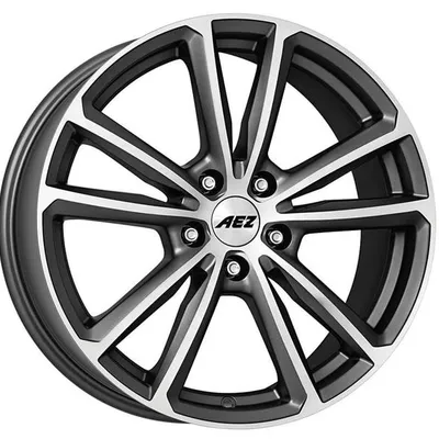 Felgi AEZ tioga titan 5x112 7x17 et40 graphite matt polished