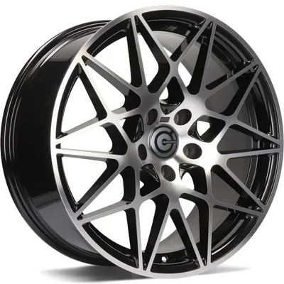 Felgi CARBONADO crazy 5x120 8.5x19 et35 black front polished
