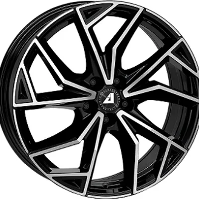 Felgi ALUTEC adx.02 5x120 9.5x22 et42 gloss black polished