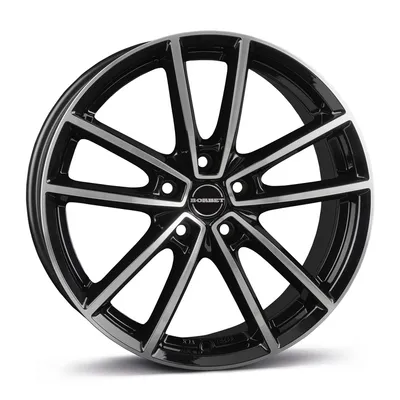 Felgi BORBET w 5x108 8x18 et40 black polished glossy