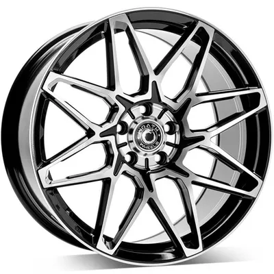 Felgi wrath wf-6 5x112 8x18 et42 black polished