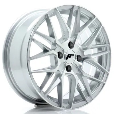 Felgi JAPAN RACING jr28 16x7 et40 4x100 silver machined face