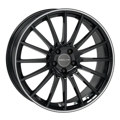 Felgi PROLINE pxw 5x112 8.5x20 et45 black rim polished
