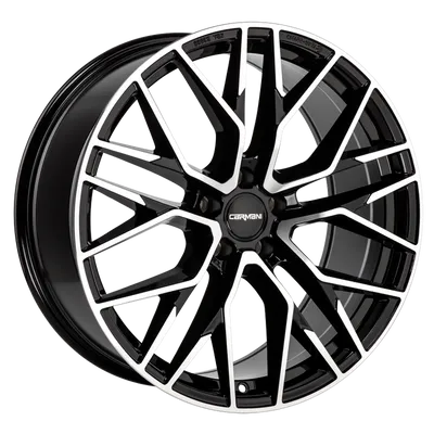 Felgi CARMANI 20 ludwig 6x130 7.5x18 et49 black polish