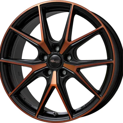 Felgi BROCK b40 5x112 8x19 et40 black orange matt