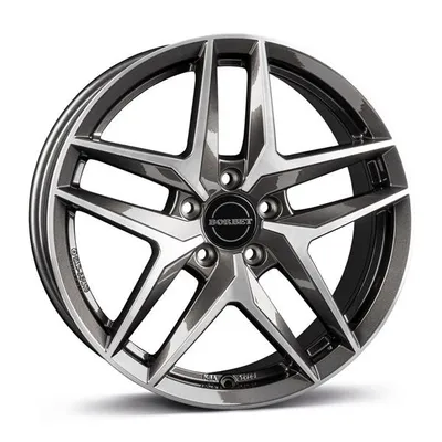 Felgi BORBET z 5x112 8x18 et43 mistral anthracite glossy polished