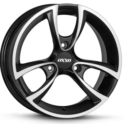 Felgi OXXO trias 3x112 6x15 et25 matt black polished