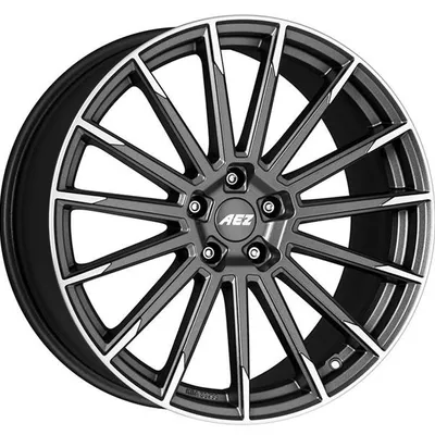 Felgi AEZ atlanta titan 5x100 7.5x17 et51 graphite matt polished