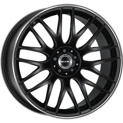 Felgi MAK arrow 5x112 10x21 et22 gloss black mirror ring