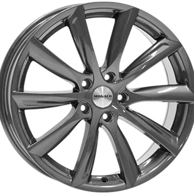 Felgi monaco gp6t 5x114.3 9.5x21 et40 anthracite dark