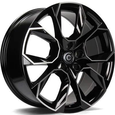 Felgi CARBONADO beast 5x112 6.5x16 et43 black front polished
