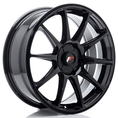 Felgi JAPAN RACING jr11 18x7.5 et20-40 5h blank gloss black