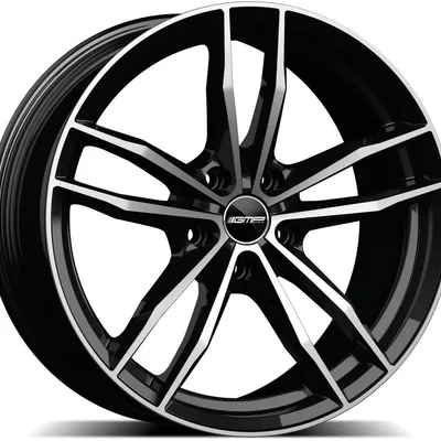 Felgi GMP ITALIA swan 5x108 8x19 et42 black diamond
