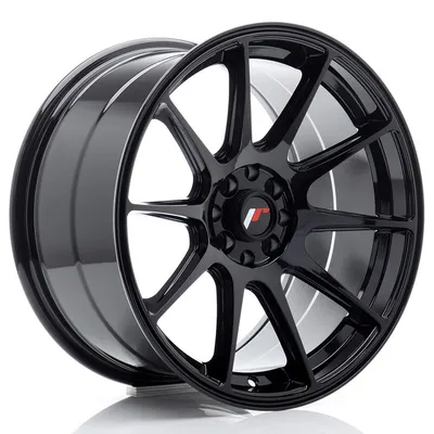 Felgi JAPAN RACING jr11 17x9 et20 4x100/114 gloss black