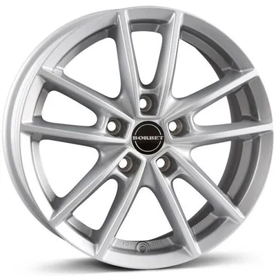 Felgi BORBET w 5x112 7x17 et44 crystal silver