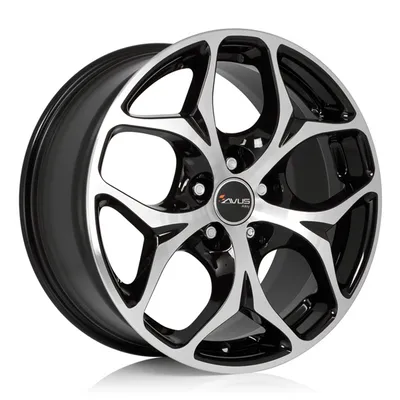 Felgi avus ac-mb2 5x112 9x20 et30 black polished