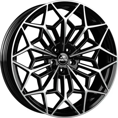 Felgi ANTERA a105 5x120 10.5x21 et40 piano black diamond