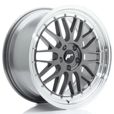 Felgi JAPAN RACING jr23 19x8.5 et45 5x112 hyper gray w/machined lip