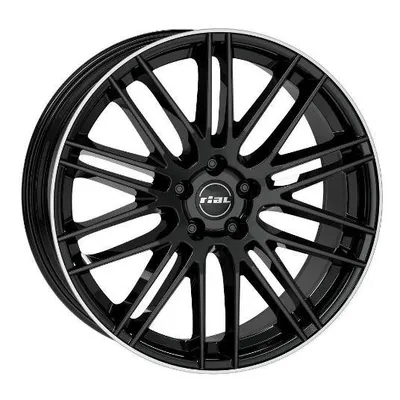 Felgi RIAL kibo 5x114.3 8x19 et45 diamond black lip polished