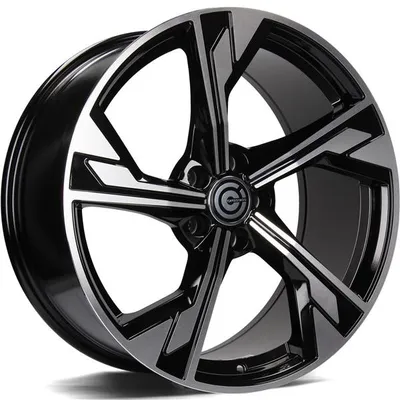 Felgi CARBONADO future 5x112 8x18 et35 black front polished