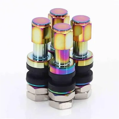 Zawór aluminiowy jr v2 – neochrome - 4szt.