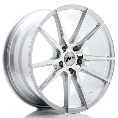 Felgi JAPAN RACING jr21 19x8.5 et40 5x114.3 silver machined face