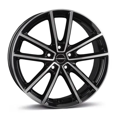 Felgi BORBET w 5x112 8x19 et35 black polished glossy