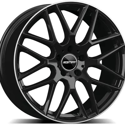 Felgi GMP ITALIA berghem 5x112 8x18 et45 black diamond lip