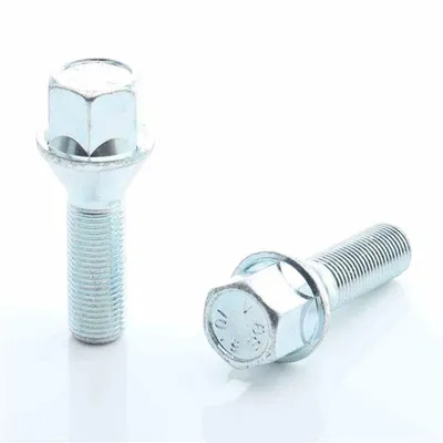 Zestaw 10 szt. śrub hex17 m14x1,5 x55mm silver