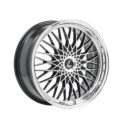 Felgi LENSO eagle 3 5x110 7.5x17 et35 black polished mirror dish