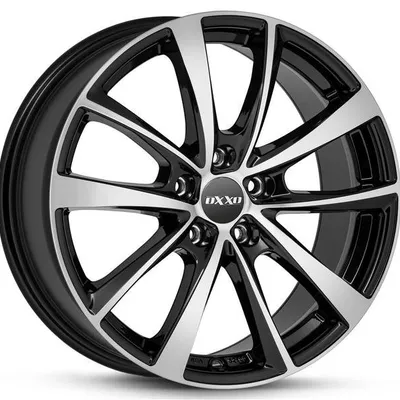 Felgi OXXO vidorra 5x112 8x18 et48 black polished